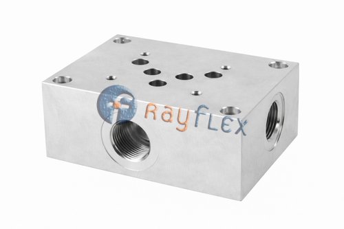 PLACA BASE ALUMINIO 3/4 " P-T-A-B" LAT. CRUZADAS